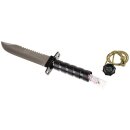 Fahrtenmesser Survival Jungle II 215mm Alugriff mit Zubeh&ouml;r