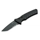 Taschenmesser EH Spring B&ouml;ker Plus Strike Tanto All Black 85mm AUS-8