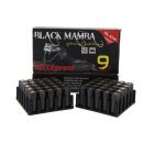 Platzpatronen Stahl 9mmPAK Br&uuml;niert Black Mamba 50Stck ab18