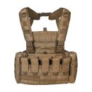 Chest Rig MKII M4 Tasmanian Tiger Coyote Brown