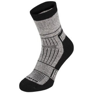 Socken Thermo Alaska Grau Schwarz 39-41