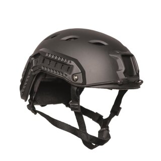 Helm US Paratrooper FAST mit Rail Schwarz