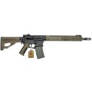 Gewehr Amoeba Pro Octarms M4-KM13 Dark Earth 6mmBB SAEG ab18