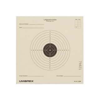 Zielscheiben Umarex 14cm LG/Airsoft Distanz 10m 50Stck