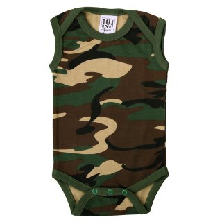 Baby Body Woodland ohne Arm 62-68=2-6 Monate