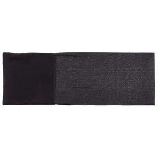 Multifunktionstuch Rundschal Fleece Schwarz