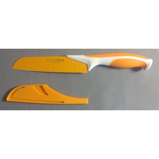 K&uuml;chenmesser B&ouml;ker ColorCut Santoku 150mm Apricot-Orange Statt 13,95&euro; nur