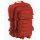 Rucksack US Assault Pack LG Signalrot