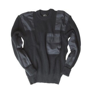 BW Pullover mit Brusttasche Blau 54