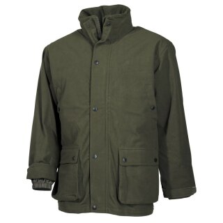 Jacke Outdoor Poly Tricot Oliv S