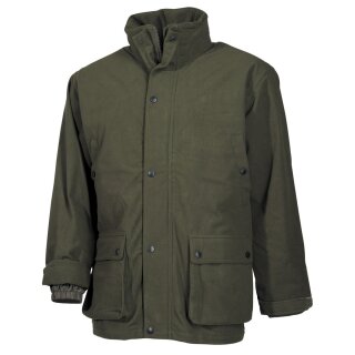 Jacke Outdoor Poly Tricot Oliv XXL