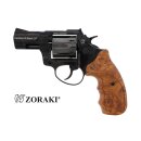 Revolver Zoraki R1 2,5&quot; Schwarz gl&auml;nzend  9mmR 6Rds ab18