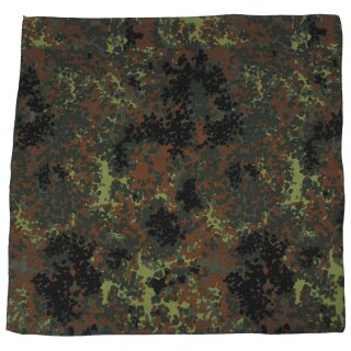 Halstuch Bandana Flecktarn 55 x 55cn Baumwolle