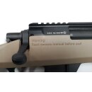 Snipergewehr Amoeba Striker S1 Dark Earth 6mmBB FD ab18