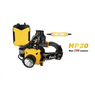 Stirnlampe Fenix HP20 230 Lumen 4xAA in Box Cree XP-G R5 LED