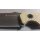 Fahrtenmesser G10 Griff Tan 120mm Stonewashed mit Cordurascheide