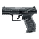 Pistole Walther PPQ M2 T4E Schwarz Cal.43 Co2BB 5J 8Rds ab18