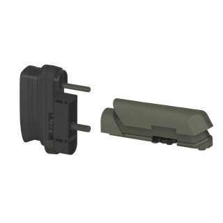 Schaftbacke und Schaftkappe f&uuml;r Amoeba Striker S1 OD Green