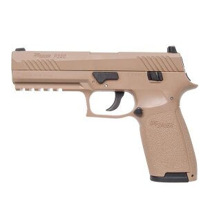 Luftpistole Sig Sauer P320 Coyote Tan 4,5mmDiabolo Co2BB ab18  Blow Back