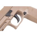 Luftpistole Sig Sauer P320 Coyote Tan 4,5mmDiabolo Co2BB ab18  Blow Back