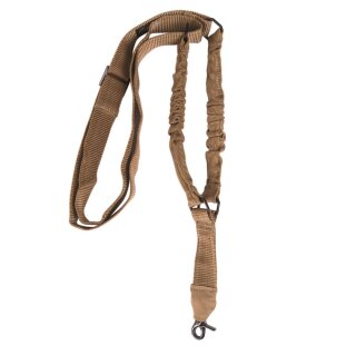 Tragegurt Tactical mit Bungee 1-Point Coyote