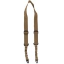 Tragegurt Tactical 2 Point mit Bungee Coyote