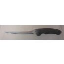 Fahrtenmesser Angler Mammut Filetier Kurz 172mm  Gummigriff