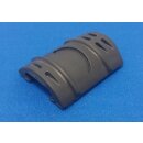 Railcover Gummi 12Stck Schwarz f&uuml;r 22mm Rail