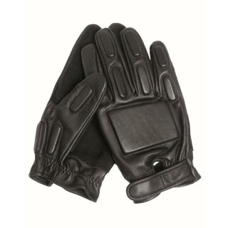 Handschuhe Security Gloves Leder Schwarz 8 M