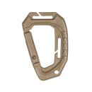 Karabiner Tactical Molle 2 Stck Coyote