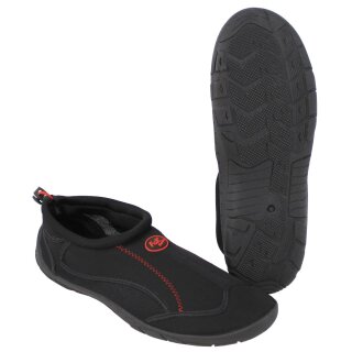 Badeschuhe Neopren Schwarz Kordelzug 37