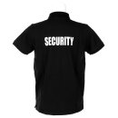 Poloshirt Security Stretch Schwarz XXL