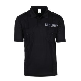 Poloshirt Security Exclusive Schwarz diverse Gr&ouml;&szlig;en