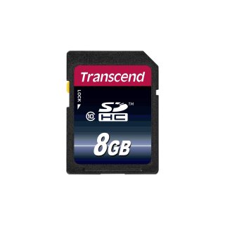 Speicherkarte Transcend SDHC 8GB Class 10 Premium