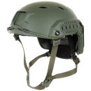 Helm US FAST-Fallschirmj&auml;ger Oliv mit Rails