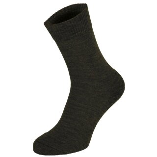 Socken Merino Oliv 39-41