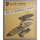 Plastikmesserbausatz Elite Force DIYS Knife Gr&uuml;n