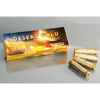 Sternbombetten Zink Desert Gold 20Stck f&uuml;r Schreckschuss 15mm ab18
