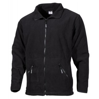 Fleecejacke Arber Schwarz S