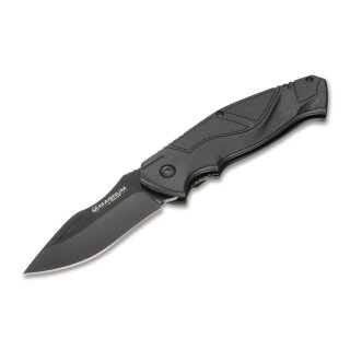 Taschenmesser ZH B&ouml;ker Magnum Advance All Black Pro 42 80mm