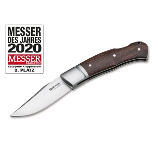 Taschenmesser ZH B&ouml;ker MF Boxer W&uuml;steneisenholz 75mm N690 Backlock