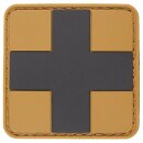 Patch PVC First Aid Coyote Schwarz 5x5cm