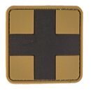 Patch PVC First Aid Coyote Schwarz 5x5cm