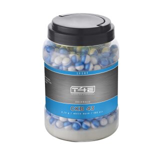 Kreidekugeln Chalkballs CB43 Cal.43 2x250Stck in Dose