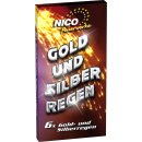 Handfont&auml;nen Nico Gold und Silberrregen 6Stck KatF1...