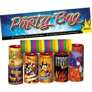 Tischsortiment Nico Party Bag 7Stck KatF1 Silvester