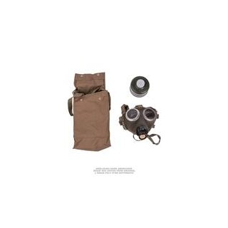 Schutzmaske Ung. M75 Neuwertig Deko mit Filter und Tasche