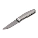 Taschenmesser EH Real Steel S3 Puukko Front Flipper Titan...