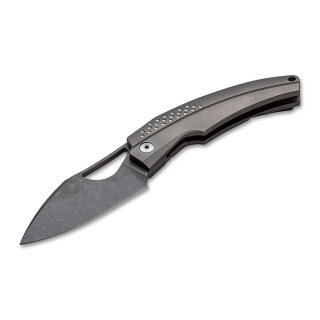 Taschenmesser EH Reate Baby Machine Grey Stonewashed 82mm RWL 34