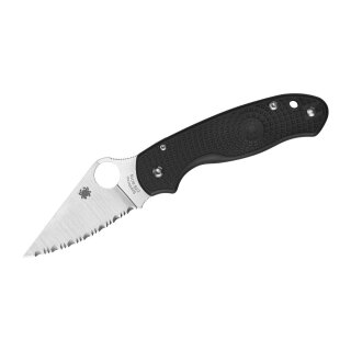 Taschenmesser EH Spyderco Para 3 Lightweight 74mm CTS-BD-1N S&auml;gezahnung Compression Lock